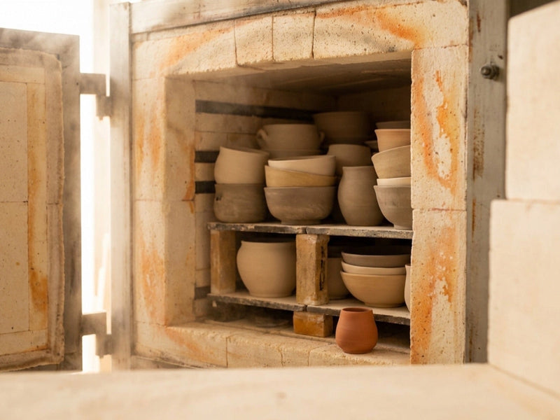 Inside the Kiln: A Look at Glazing