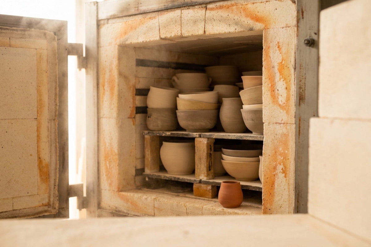 Inside the Kiln: A Look at Glazing